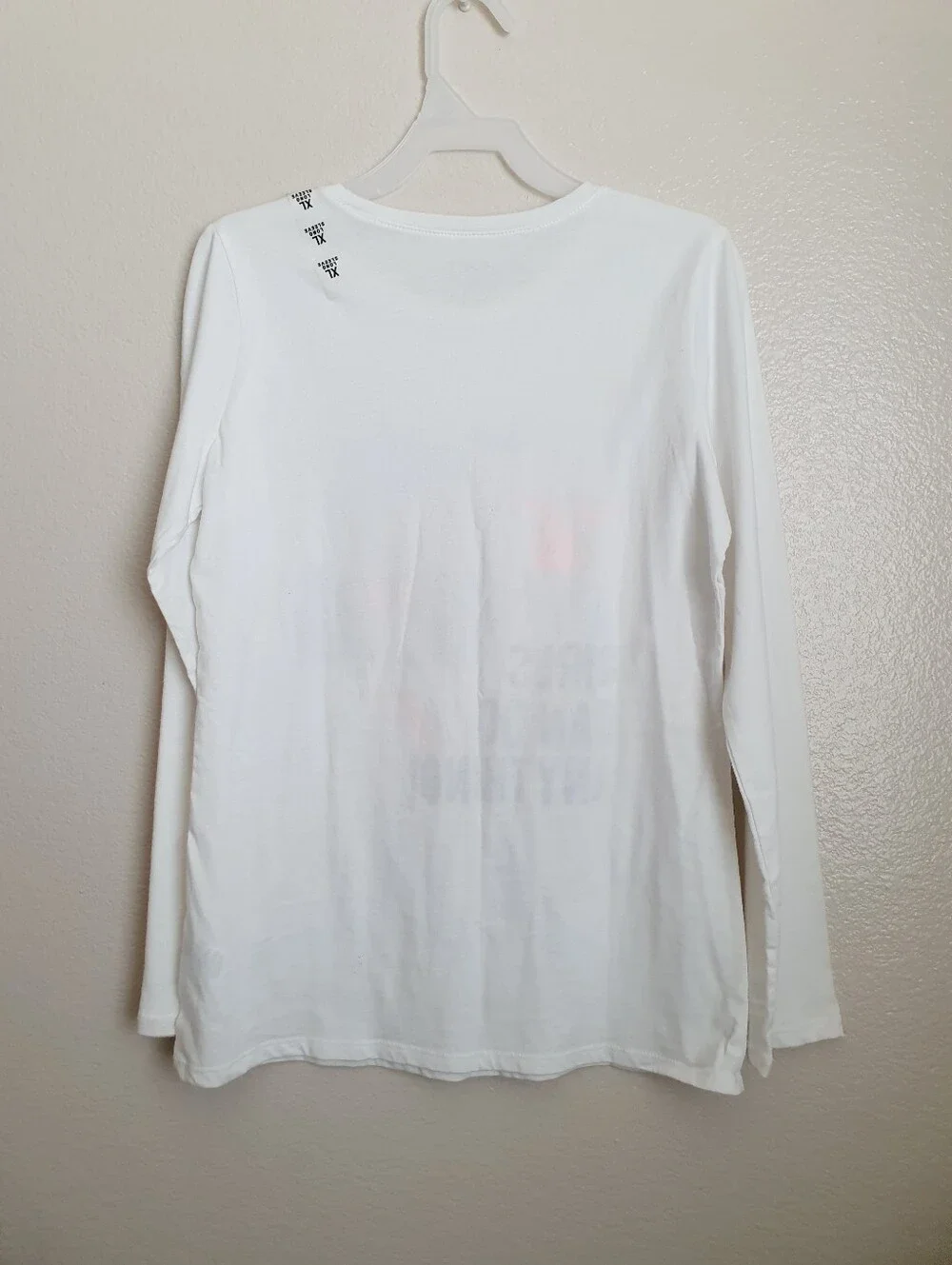 Children’s Place 100% Cotton Girl's can do Anything Long Sleeve Shirt XL 14